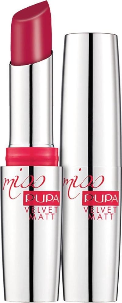 Pupa Miss Pupa Velvet Matt 203 Fuchsia Idol Lippenstift langdurige 3,3 ml