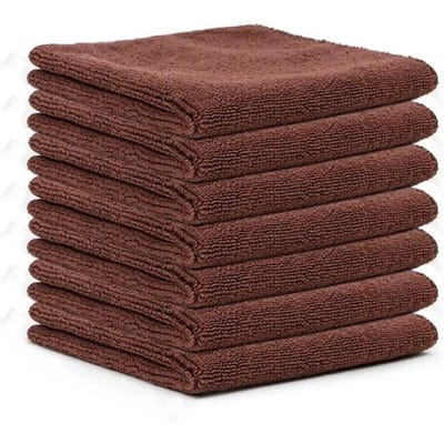 12-Pack Reinigingslap Microvezel Reinigingsdoek 9 Kleuren Assortiment Reinigingsdoeken voor Huis Keuken 10PCS