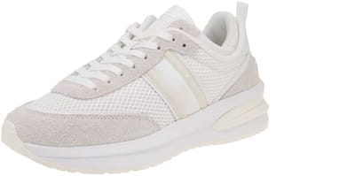 Tommy Hilfiger EM0EM01315 TJM Runner Leren Loopzool - Herenschoenen - YBR-Wit