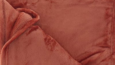 Unique Living Blush Plaid - 150x200 cm - Redwood