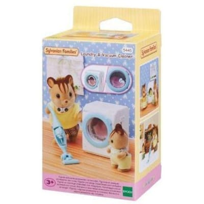 Sylvanian Families 5445 wasmachine & stofzuiger-poppenhuisinrichting