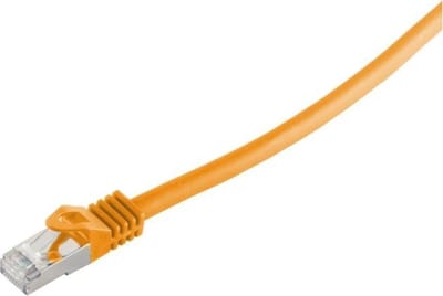 S-Impuls S/FTP CAT7 10 Gigabit netwerkkabel / oranje - LSZH - 0,50 meter
