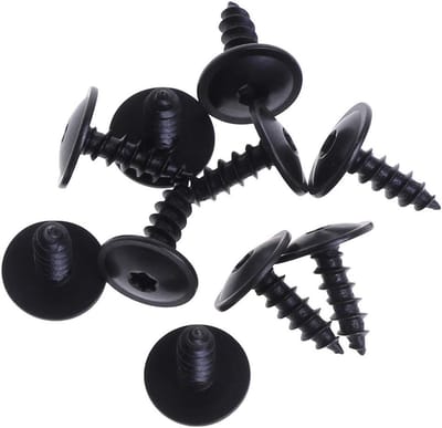 Motorafdekking spatbescherming schroeven Torx voor VW Audi - 10 stuks clips 5 x 16 mm, duurzaam en eenvoudig te installeren