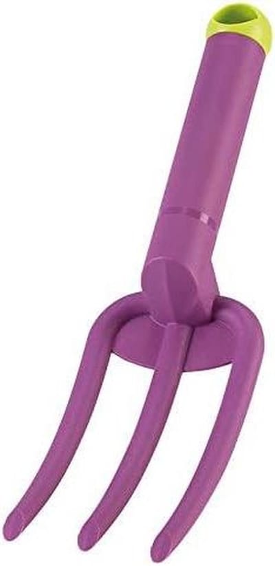 Tuinbreker Onkruidvork - Kunststof Vork - Onkruid Verwijderen - Robuuste Constructie - 275 cm - Aubergine