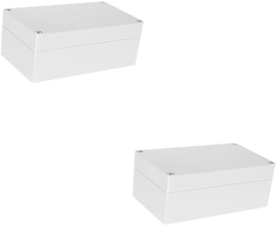 Waterdichte Elektrische Kast - Kabeldoos Buiten - Apparatuur Beschermen - Erosiebestendig ABS - 15.8 x 9 x 12 cm - Wit