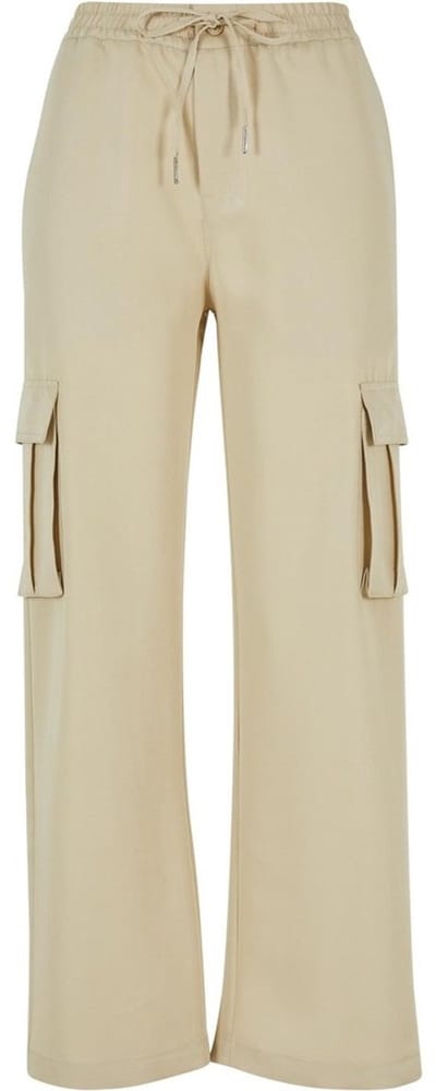 Urban Classics - Viscose Straight Leg Cargobroek - 3XL - Beige