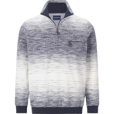 Babista herren Sweatshirt - 48/50 - blauw - Plus Size