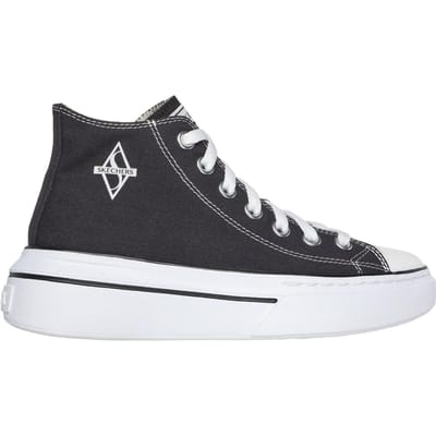 Skechers Vrouwen/dames Lace Up Trainers (Zwart, Wit)