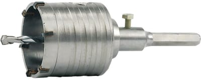 Vorel Professionele Gatenzaag voor Metselwerk - Ø 80 mm - Hardmetaal (TCT) - HEX-adapter - Dozenboor voor Beton en Steen - 03241