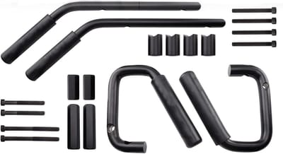 Handvatset voor Jeep Wrangler JK JKU Rubicon Sport Sahara 2007-2018 - Zwart, Ergonomisch en Duurzaam