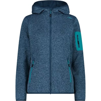 Dames fleece met capuchon CMP