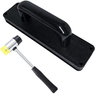 Dailygoods - Slagblok Vinylvloer met Hamer - Gereedschap voor Laminaatvloer