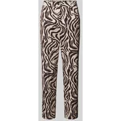 Stoffen broek met dierenprint