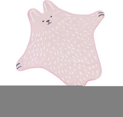 Wikkel Doek - Inpakdoek Lunchdoek - Eten Inpakken - Plakvrije Doek - 38x38 cm - Konijn