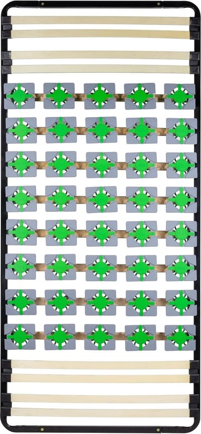 Goodivery ® Verstelbaar Bedbodem Systeem met Plaatveren voor Optimaal Slaapcomfort 100 x 200 cm