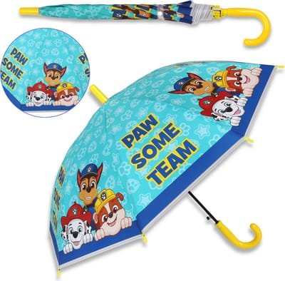 Paw Patrol kleurrijke automatische opvouwbare jongensparaplu