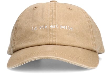 Manfield - Dames - Beige La vie est belle pet - Maat 1