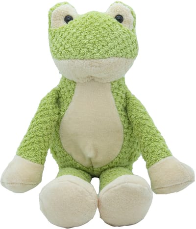 Cute since 1999 - Katoenen Knuffel Kikker - Zittende Kikker Speelgoed- Baby Knuffel - 20cm