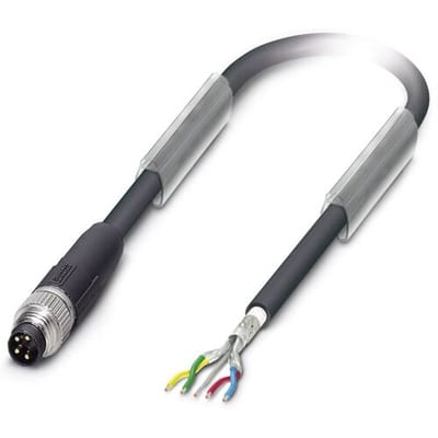 Phoenix Contact 1543252 Sensor/actuator dataconnector, geassembleerd M8 Aantal polen (sensoren): 4 Stekker, recht 5.00 m 1 stuk(s)