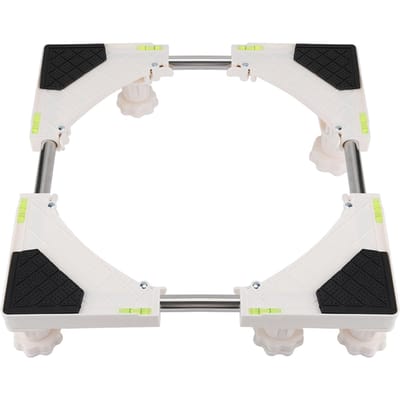 Zware Verstelbare Wasmachine Onderstel Koelkast Houder Beugel  (8 Voet) white