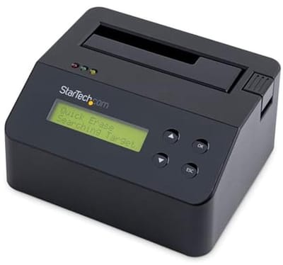 Standalone HDD/SSD Eraser met LCD, USB 3.0 naar SATA III