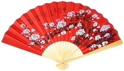 Store_9 - Schattige Chinese waaier - Decoratieve muurdecoratie - Grote opvouwbare waaier - Wanddecoratie - Moderne muurkunst - Geschikt voor thuis ...