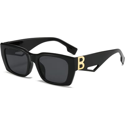 Nieuwe Letter B Accessoires Vierkante Zonnebril Persoonlijkheid Zonnebril Modetrend Holle Zonnebril MN5549