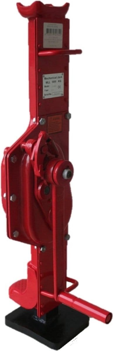Benson Dommekracht krik - 5 ton - hoogte 730 mm - veiligheidsslinger - gehard staal