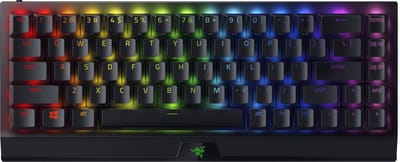 Razer BlackWidow V3 Mini - Yellow - US - Toetsenbord - Engels (US international) - Zwart