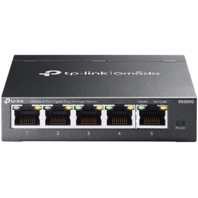 TP-Link Omada ES205G - Netwerk Switch - Managed - Gigabit - Zonder PoE