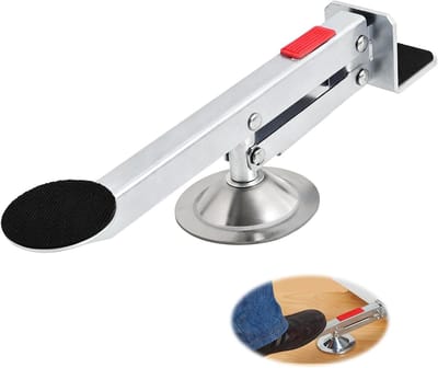 Heavy Furniture Lifter, 360 Degree Rotation, for Room Doors, Cabinets and Meh (Silver) - ShopVlot