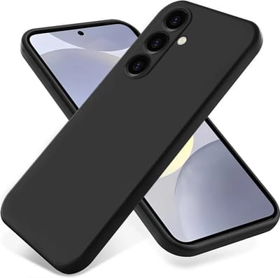 Geschikt voor Samsung Galaxy A35 Hoesje - Siliconen - A35 Hoesje Zwart Siliconen Case