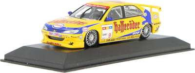 Peugeot 406 Minichamps Modelauto 1:43 1997 Jörg van Ommen Esso 430971109 STW Schaalmodel