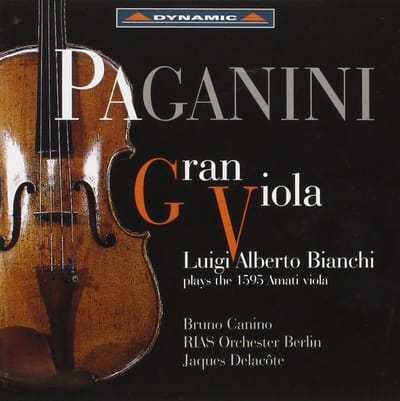 Bruno Canino, RIAS Symphonie-Orchester Berlin, Jacques Delacôte - Paganini: Gran Viola (CD) (Remastered)