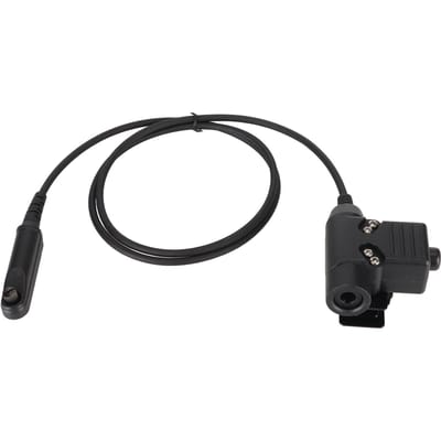 U94 PTT Adapterkabel 90 cm Walkie Talkie Headset Connector Kabel Geschikt voor Baofeng UV9R UV 9R Plus UV XR BF A58