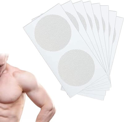Nipple straps voor mannen - transparant - 30 paar - ideaal voor marathonlopers - ShopVlot