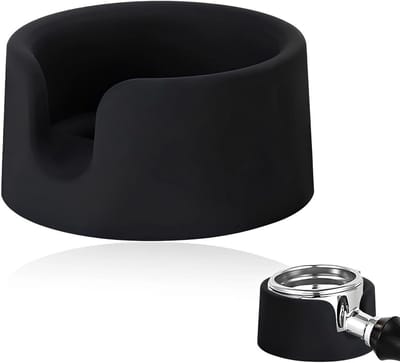 Tamperstation met zeefhouder – Professioneel stamper station voor perfecte espresso, accessoires voor gelijkmatige extractie en stabiele werkplek