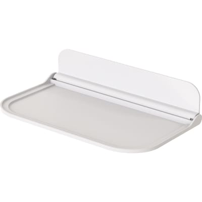 Wandgemonteerde opvouwbare plank Ruimtebesparend Opvouwbaar opbergrek Ponsvrije wandhouder Opbergvak Home Organizer
