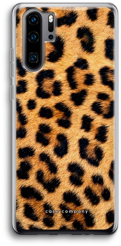 Case Company® - Hoesje geschikt voor Huawei P30 Pro hoesje - Luipaard - Soft Cover Telefoonhoesje - Bescherming aan alle Kanten en Schermrand