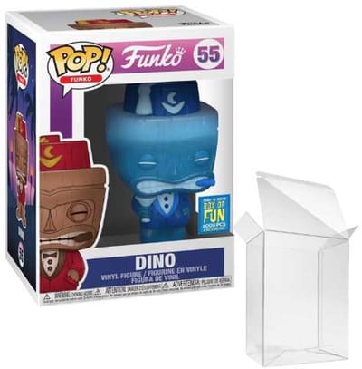 Funko Pop! Blue Dino #55 [Blue] 2019 Fundays Box of Fun LE 6000