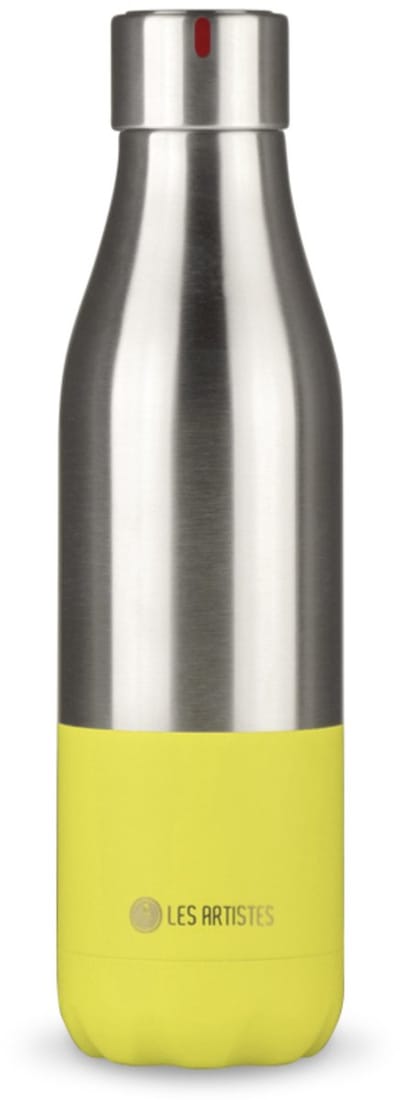 Les Artistes Paris - Drinkfles - Thermosfles - 500ml - Split Yellow