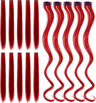 Dailygoods- Haarextensies 15 Stuks - Clip-on Haarverlengingen