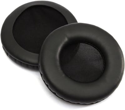 Allecto Plus - Vervangende oorkussens voor DJ koptelefoon - Zwart - Comfortabel en duurzaam