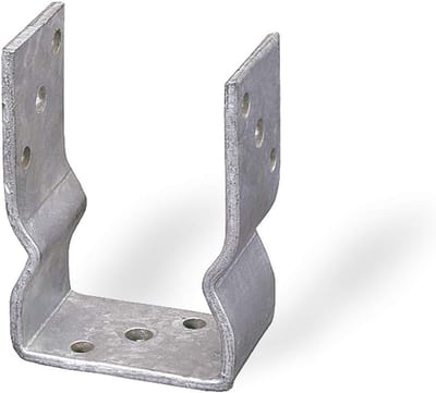 Paaldrager 71 x 150 x 60 mm met gleuf - thermisch verzinkt - 1 stuk