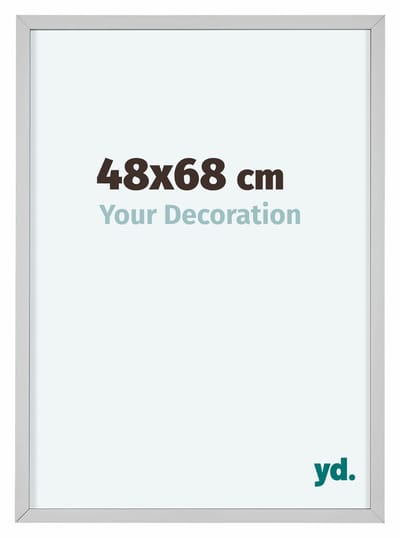 Your Decoration - Fotolijst 48x68 cm - Aluminium - Wit - Virginia