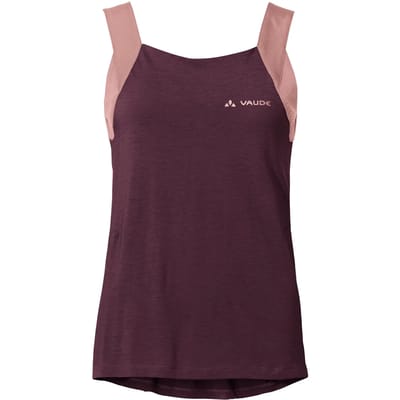 Vaude Bike Altissimi Mouwloos T-shirt Paars 44 Vrouw
