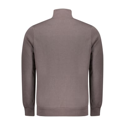 Noorwegen 1963 Marrone Katoenen Heren Sweatshirt