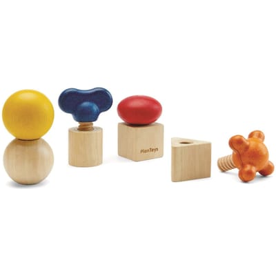 Plan Toys schroefspel nuts and bolts 2 jr+