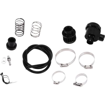 14-delige Turbo Billet Blow Off Valve Kit Vervanging voor Polaris RZR XPT XP4T XP S 1000 2016 - 2021 black