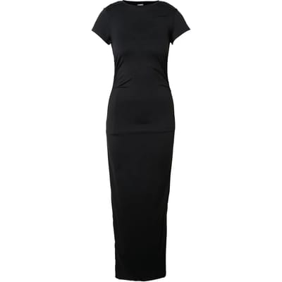 Urban Classics Jersey Maxi-jurk Dames Maxi-jurk - zwart - XS